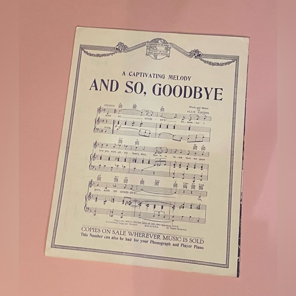 Vintage Music Sheets “Who’s Afraid of the Big Bad Wolf” Disney - Picture 2 of 4